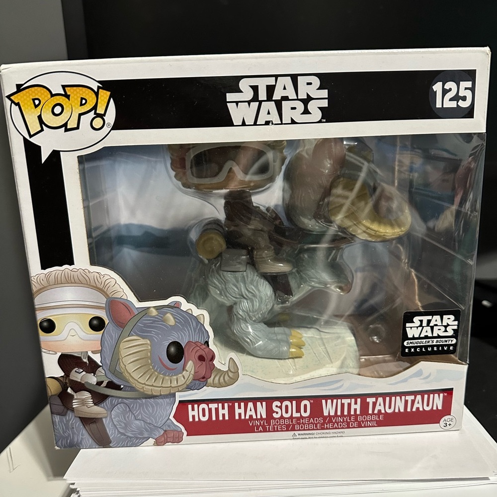 Star Wars Hoth Han Solo with Tauntaun Vinyl Figure